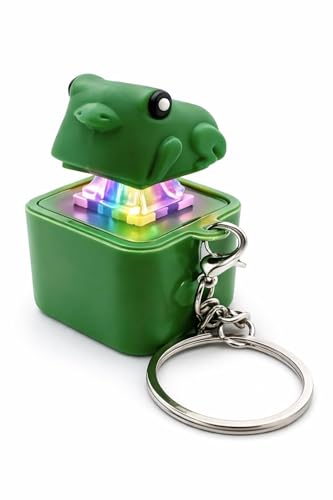 Frog LED Keychain