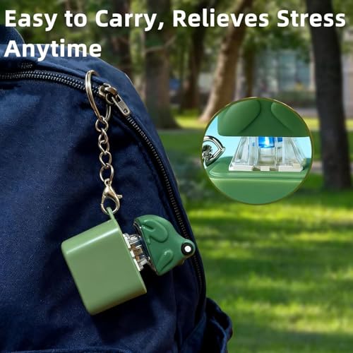 Frog LED Keychain