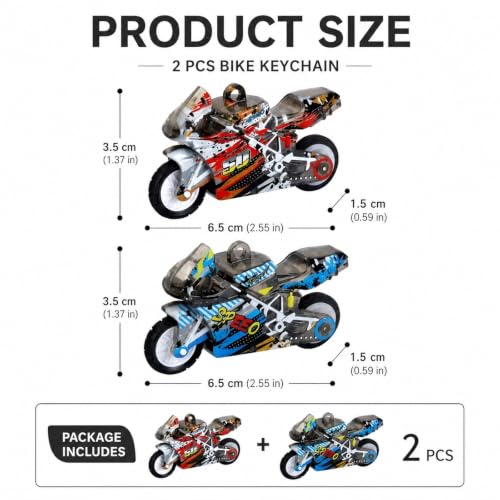 Spark Bike Keychain Toy