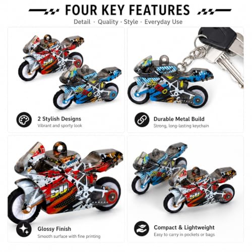 Spark Bike Keychain Toy