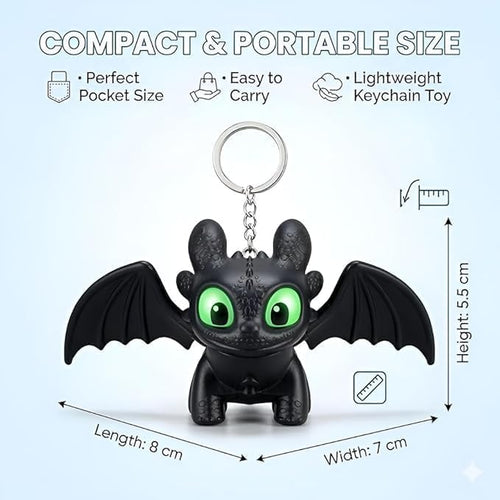 Dragon Glow Keychain