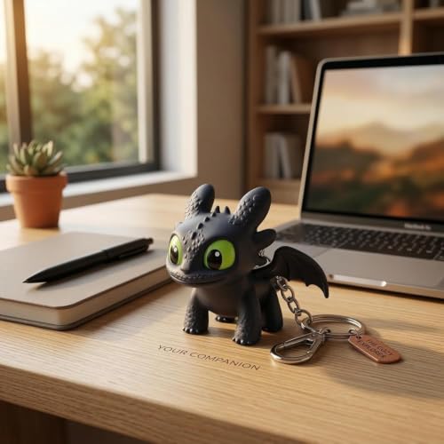 Dragon Glow Keychain